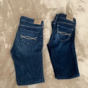 Abercrombie jeggings size girls 11-12